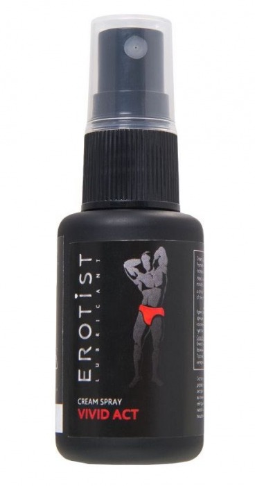 Возбуждающий крем-спрей для мужчин Erotist Vivid Act - 30 мл. - Erotist Lubricants - купить с доставкой в Костроме