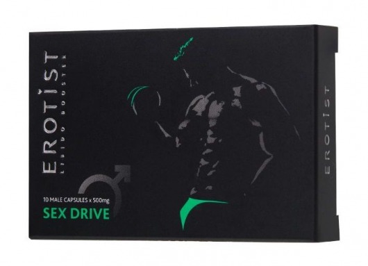 Капсулы для мужчин для повышения либидо Erotist SEX DRIVE - 10 капсул (500 мг.) - Erotist Libido Booster - купить с доставкой в Костроме