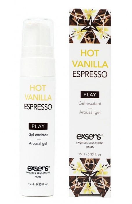 Возбуждающий гель Hot Vanilla Espresso Arousal Gel - 15 мл. - Exsens - купить с доставкой в Костроме