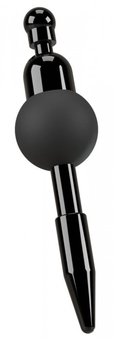 Черный уретральный вибростимулятор Vibrating Penis Plug - Orion - купить с доставкой в Костроме