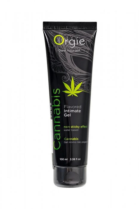 Интимный гель на водной основе ORGIE Lube Tube Cannabis - 100 мл. - ORGIE - купить с доставкой в Костроме