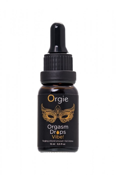 Возбуждающий гель для клитора ORGIE Orgasm Drops Vibe - 15 мл. - ORGIE - купить с доставкой в Костроме
