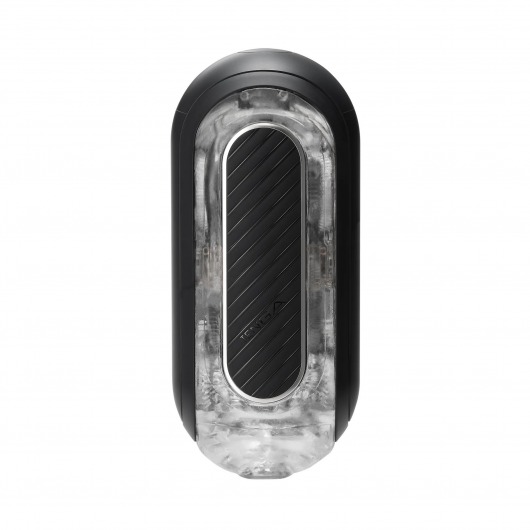 Черный мастурбатор Tenga Flip Zero Gravity с вибрацией - Tenga - в Костроме купить с доставкой