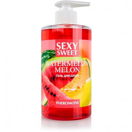 Гель для душа Sexy Sweet Watermelon Melon с ароматом арбуза, дыни и феромонами - 430 мл. -  - Магазин феромонов в Костроме