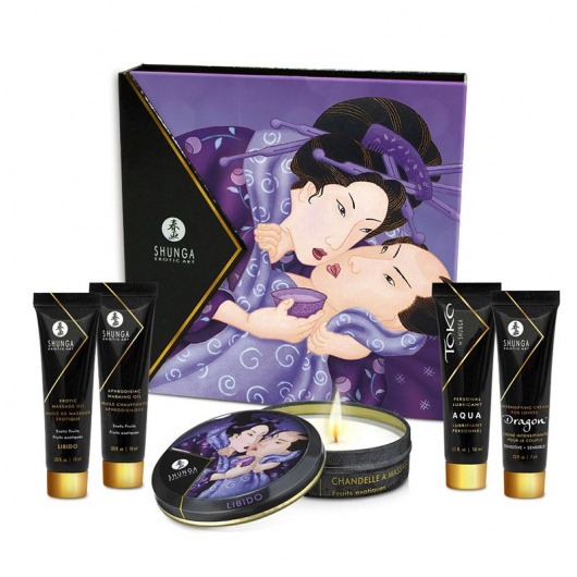 Подарочный набор Geishas secret из 5 предметов - Shunga - купить с доставкой в Костроме