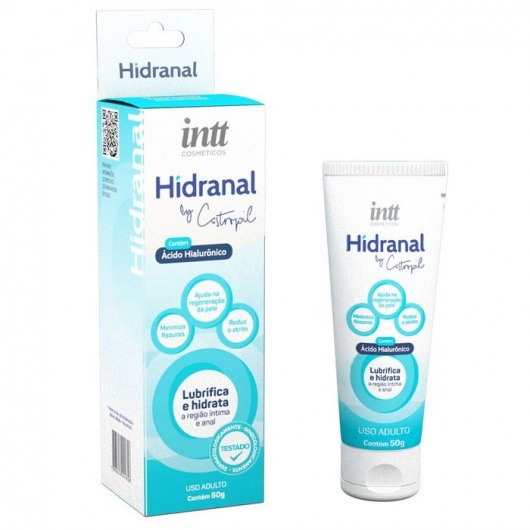 Лубрикант на водной основе Hidranal с гиалуроновой кислотой - 50 гр. - INTT - купить с доставкой в Костроме