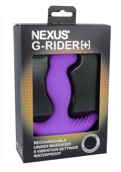 Фиолетовый вибромассажер простаты Nexus G-Rider+ - 12,6 см. - Nexus Range - в Костроме купить с доставкой