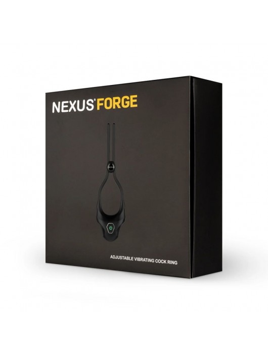 Черное эрекционное лассо с вибрацией Nexus Forge - Nexus Range - в Костроме купить с доставкой