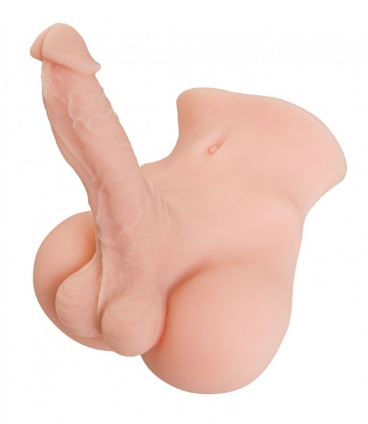 Мастурбатор с фаллосом Manuel - ToyFa - в Костроме купить с доставкой