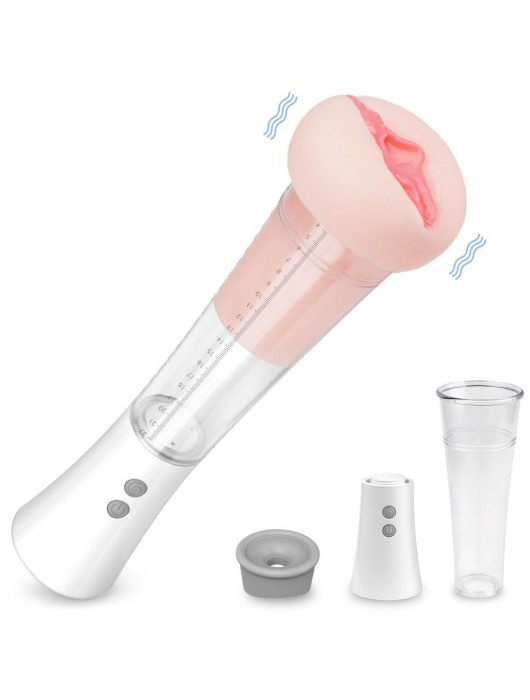 Автоматическая вакуумная помпа с реалистичной мягкой вставкой Max Kit - S-HANDE - в Костроме купить с доставкой