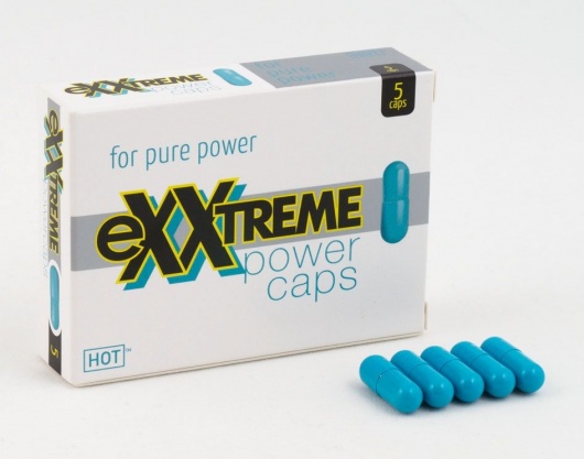 БАД для мужчин eXXtreme power caps men - 5 капсул (580 мг.) - HOT - купить с доставкой в Костроме
