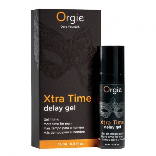 Продлевающий гель Orgie Xtra Time Delay Gel - 15 мл. - ORGIE - купить с доставкой в Костроме