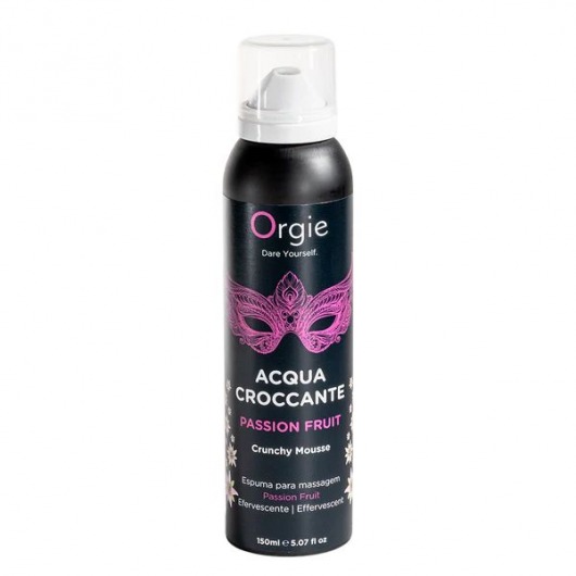 Хрустящая пенка для массажа Acqua Croccante Passion Fruit - 150 мл. - ORGIE - купить с доставкой в Костроме