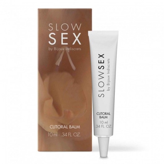 Бальзам для клитора Slow Sex Clitoral Balm - 10 мл. - Bijoux Indiscrets - купить с доставкой в Костроме