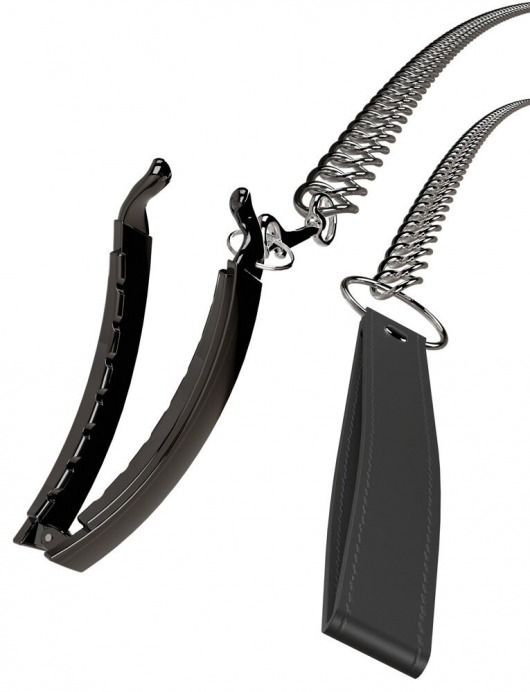 Зажим для половых губ с поводком Pussy Clamp With A Leash - Orion - купить с доставкой в Костроме