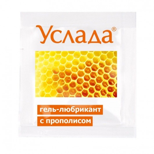 Гель-лубрикант «Услада с прополисом» - 3 гр. - Биоритм - купить с доставкой в Костроме