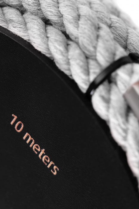 Белая веревка для шибари на катушке - 10 м. - Pecado - купить с доставкой в Костроме