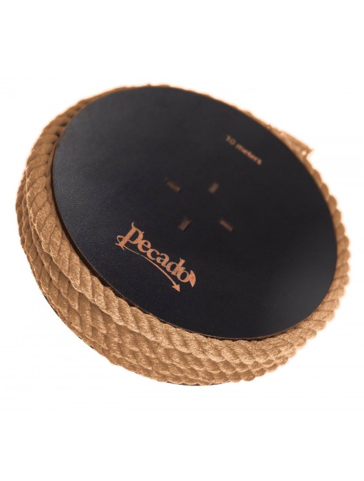 Джутовая веревка для шибари на катушке - 10 м. - Pecado - купить с доставкой в Костроме