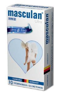 Ультратонкие презервативы Masculan Ultra Fine с обильной смазкой - 10 шт. - Masculan - купить с доставкой в Костроме