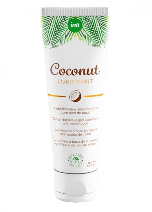 Веганская смазка на водной основе Coconut Lubricant - 100 мл. - INTT - купить с доставкой в Костроме