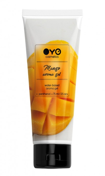 Лубрикант на водной основе OYO Aroma Gel Mango с ароматом манго - 75 мл. - OYO - купить с доставкой в Костроме