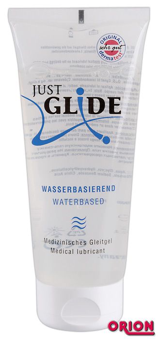 Вагинальная смазка на водной основе JUSTGLIDE - 200 мл. - Orion - купить с доставкой в Костроме