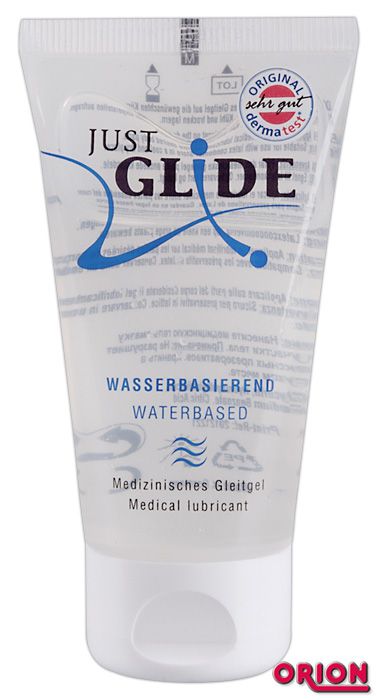 Вагинальная смазка на водной основе JUSTGLIDE - 50 мл. - Orion - купить с доставкой в Костроме