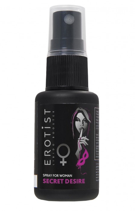 Возбуждающий спрей для женщин Erotist Secret Desire - 30 мл. - Erotist Libido Booster - купить с доставкой в Костроме