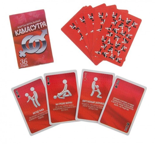 Игральные карты - Камасутра - Сима-Ленд - купить с доставкой в Костроме