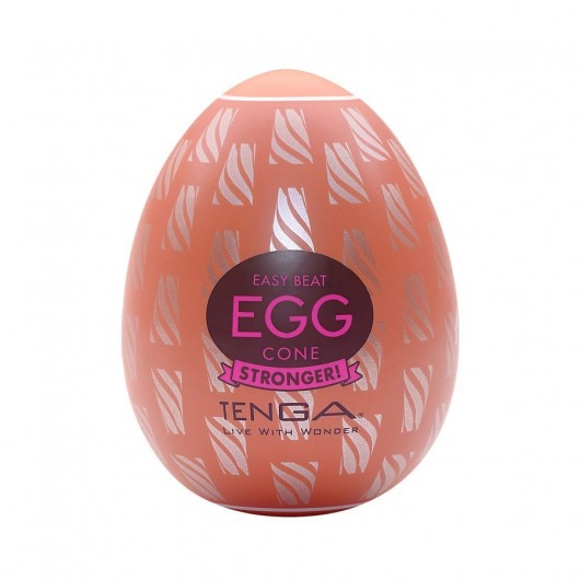Мастурбатор-яйцо Tenga Egg Cone - Tenga - в Костроме купить с доставкой