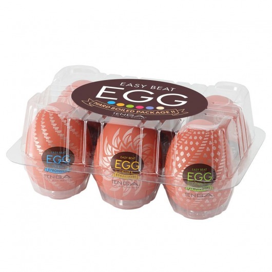 Набор из 6 мастурбаторов-яиц Tenga Egg Variety Pack V - Tenga - в Костроме купить с доставкой