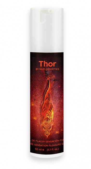 Возбуждающий унисекс гель Thor Fire Gel - 50 мл. - Nuei cosmetics - купить с доставкой в Костроме