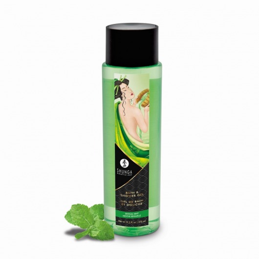 Гель для душа Sensual Mint с ароматом мяты - 370 мл. -  - Магазин феромонов в Костроме