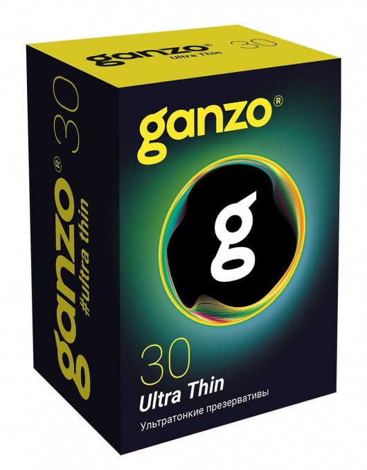 Супертонкие презервативы Ganzo Ultra thin - 30 шт. - Ganzo - купить с доставкой в Костроме