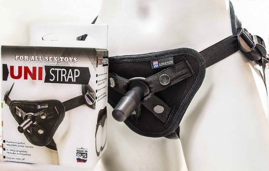 Универсальные трусики Harness UNI strap - LOVETOY (А-Полимер) - купить с доставкой в Костроме