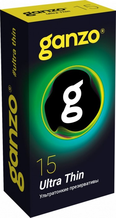 Прозрачные ультратонкие презервативы Ganzo Ultra thin - 15 шт. - Ganzo - купить с доставкой в Костроме
