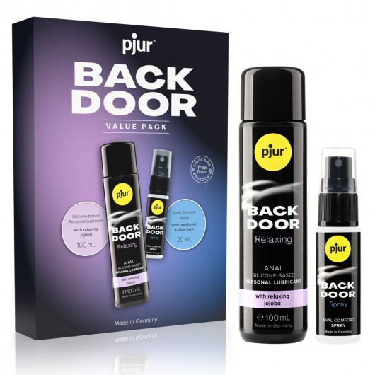 Набор для анального секса pjur Back Door Value Pack - Pjur - купить с доставкой в Костроме