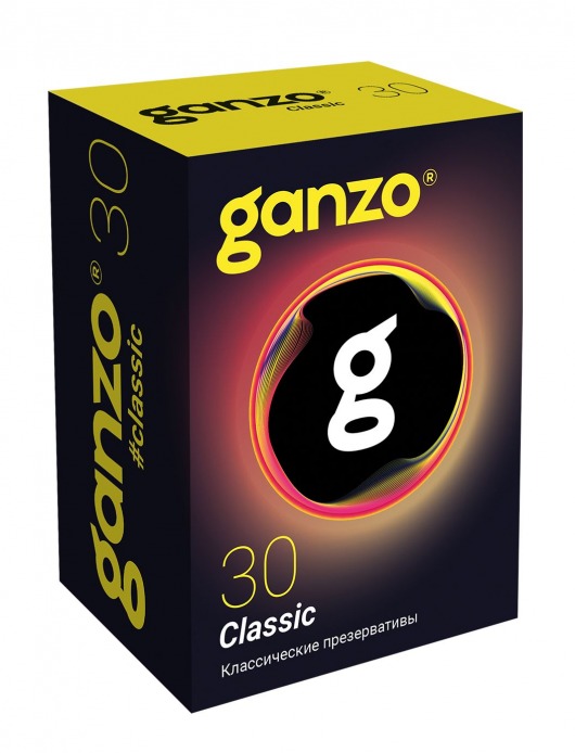 Классические презервативы с обильной смазкой Ganzo Classic - 30 шт. - Ganzo - купить с доставкой в Костроме