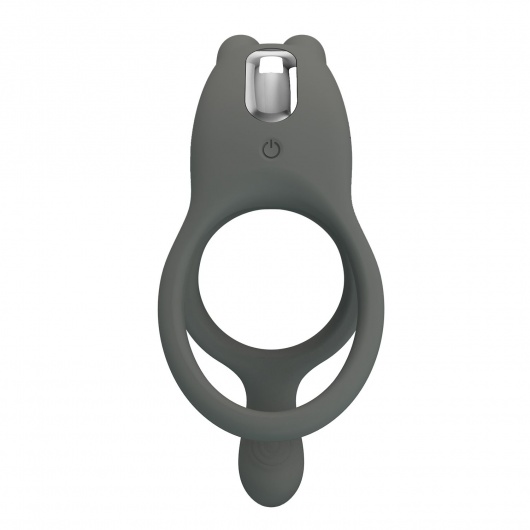 Серое эрекционное виброкольцо Dwayne - Baile - в Костроме купить с доставкой