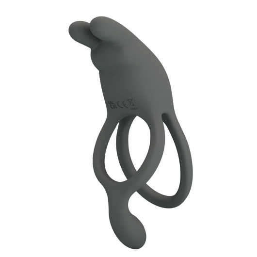 Серое эрекционное виброкольцо Dwayne - Baile - в Костроме купить с доставкой