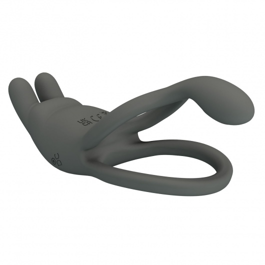 Серое эрекционное виброкольцо Dwayne - Baile - в Костроме купить с доставкой