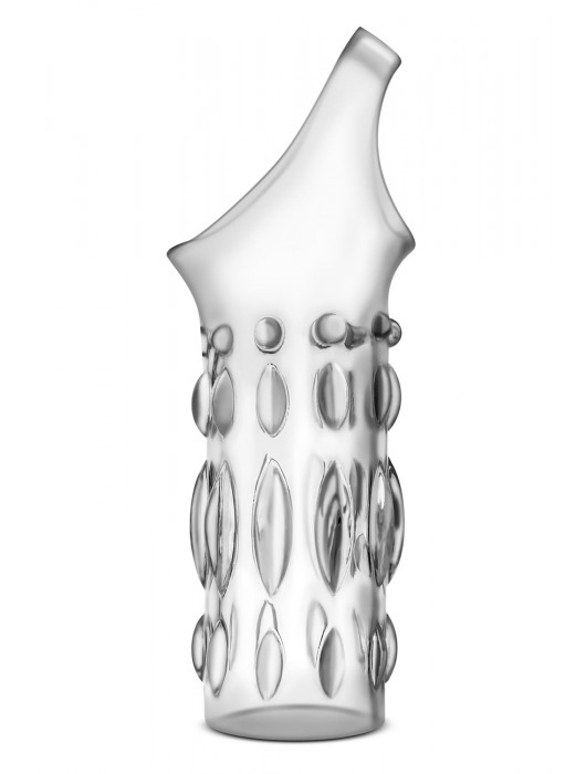 Прозрачная насадка на пенис Stretchy Studded Penis Sleeve Ring - Blush Novelties - в Костроме купить с доставкой