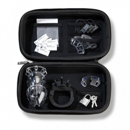 Мужской пояс верности Pubic Enemy No1 Silver Edition - MyStim - купить с доставкой в Костроме