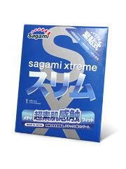 Презерватив Sagami Xtreme FEEL FIT 3D - 1 шт. - Sagami - купить с доставкой в Костроме