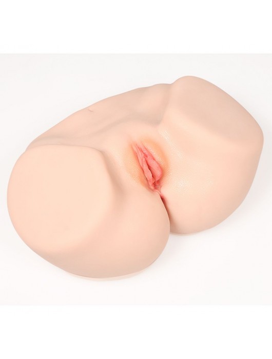 Мастурбатор-полуторс с двойным слоем материала Vanilla Onahole Real Vagina - KOKOS - в Костроме купить с доставкой