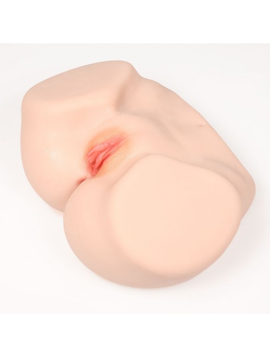 Мастурбатор-полуторс с двойным слоем материала Vanilla Onahole Real Vagina - KOKOS - в Костроме купить с доставкой