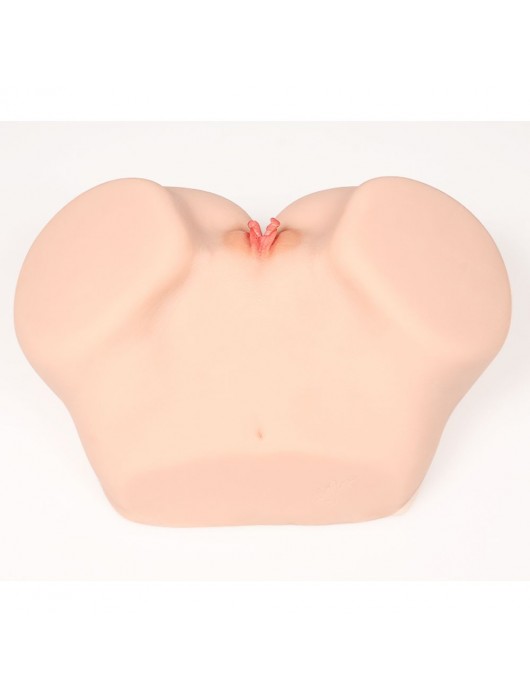 Мастурбатор-полуторс с двойным слоем материала Vanilla Onahole Real Vagina - KOKOS - в Костроме купить с доставкой