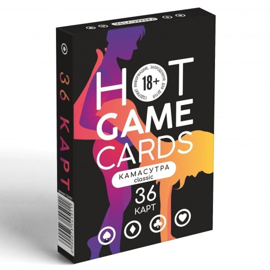 Игральные карты Hot Game Cards «Камасутра classic» - Сима-Ленд - купить с доставкой в Костроме