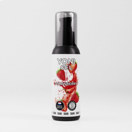 Лубрикант для орального секса SGAN со вкусом клубники - 100 мл. - SGAN - купить с доставкой в Костроме