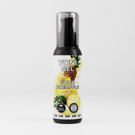 Лубрикант для орального секса SGAN со вкусом кислого ананаса - 100 мл. - SGAN - купить с доставкой в Костроме